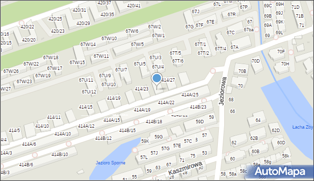 Warszawa, Wał Miedzeszyński, 414/26, mapa Warszawy