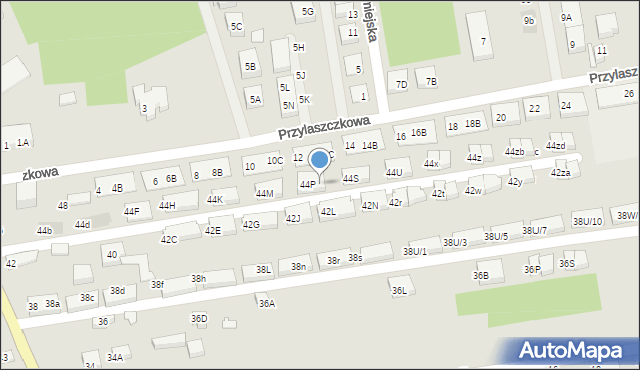 Warszawa, Wał Miedzeszyński, 44R, mapa Warszawy