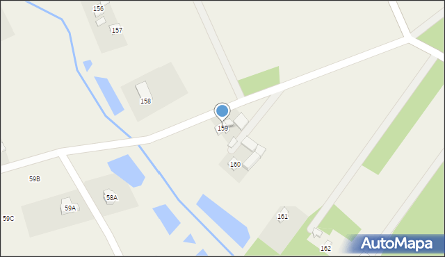 Warszewice, Warszewice, 159, mapa Warszewice