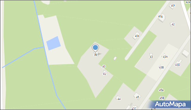 Warszewice, Warszewice, 39, mapa Warszewice