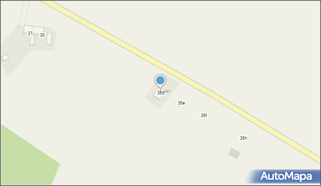 Warszkówko, Warszkówko, 36d, mapa Warszkówko