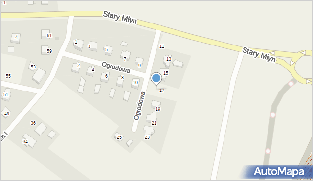 Warszkowo, Warszkowo, 188, mapa Warszkowo