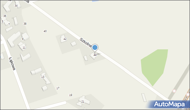 Warszkowo, Warszkowo, 39a, mapa Warszkowo