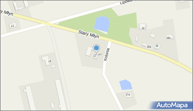 Warszkowo, Warszkowo, 78b, mapa Warszkowo