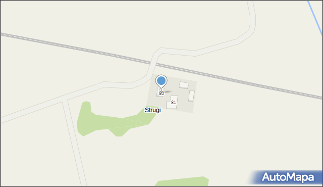 Warszówka, Warszówka, 80, mapa Warszówka