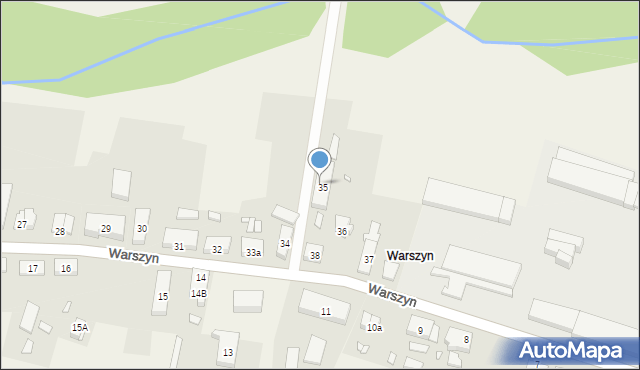 Warszyn, Warszyn, 35C, mapa Warszyn