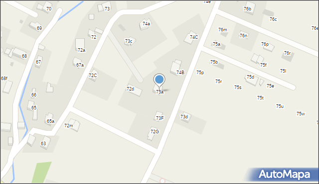 Warta Bolesławiecka, Warta Bolesławiecka, 73a, mapa Warta Bolesławiecka