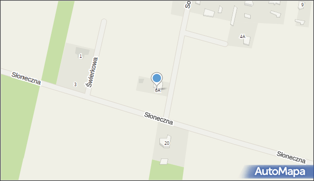 Warząchewka Nowa, Warząchewka Nowa, 6A, mapa Warząchewka Nowa