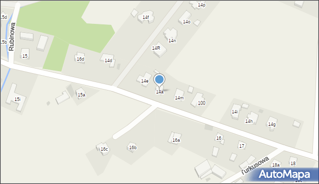 Warzymice, Warzymice, 14a, mapa Warzymice