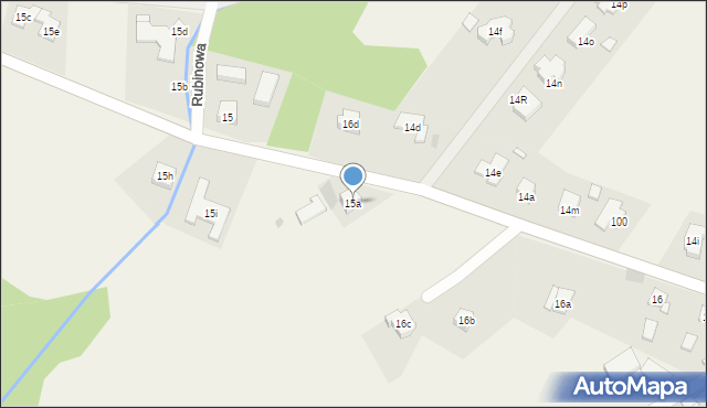 Warzymice, Warzymice, 15a, mapa Warzymice