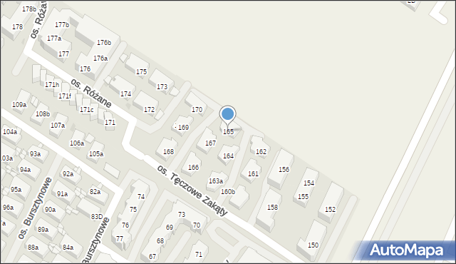Warzymice, Warzymice, 165, mapa Warzymice