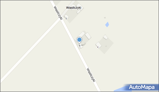 Wasilczyki, Wasilczyki, 5, mapa Wasilczyki