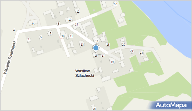 Wasilew Szlachecki, Wasilew Szlachecki, 15, mapa Wasilew Szlachecki
