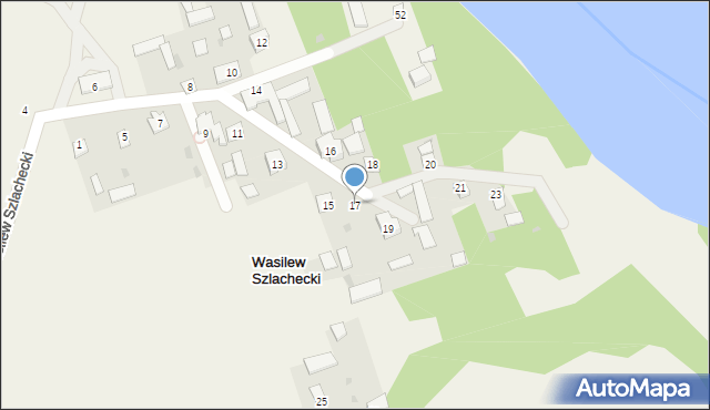 Wasilew Szlachecki, Wasilew Szlachecki, 17, mapa Wasilew Szlachecki