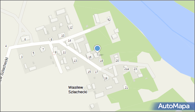 Wasilew Szlachecki, Wasilew Szlachecki, 18a, mapa Wasilew Szlachecki