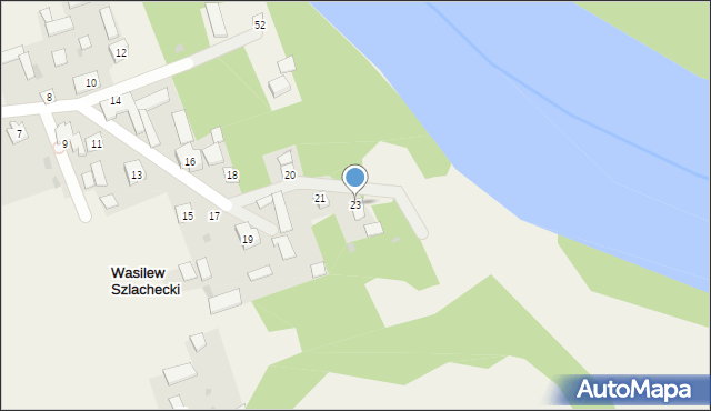Wasilew Szlachecki, Wasilew Szlachecki, 23, mapa Wasilew Szlachecki