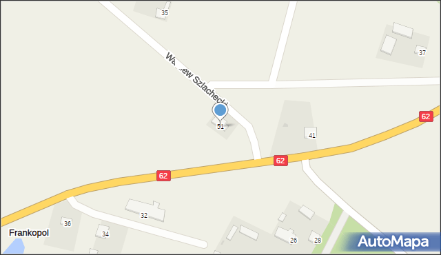 Wasilew Szlachecki, Wasilew Szlachecki, 51, mapa Wasilew Szlachecki