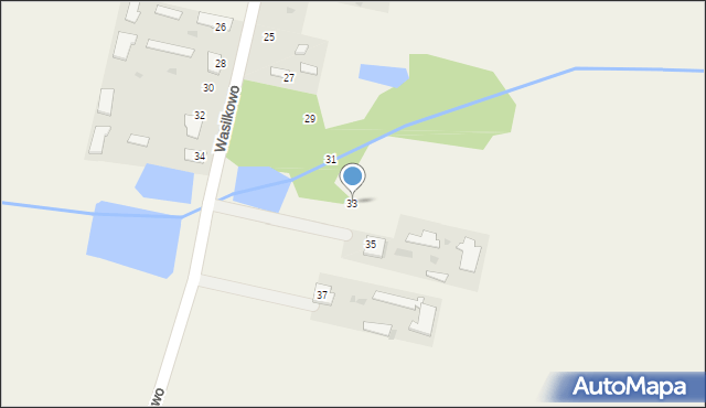 Wasilkowo, Wasilkowo, 33, mapa Wasilkowo