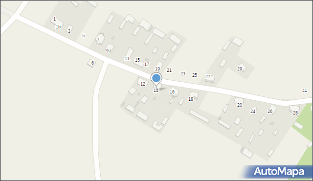 Waśki, Waśki, 14, mapa Waśki