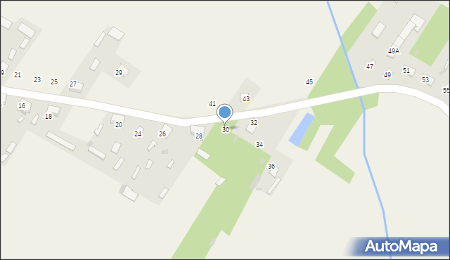 Waśki, Waśki, 30, mapa Waśki