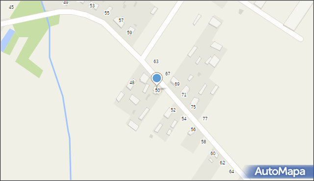 Waśki, Waśki, 50, mapa Waśki