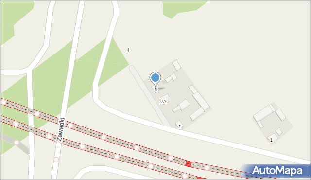 Waśkowólka, Waśkowólka, 3, mapa Waśkowólka