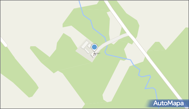 Wąsosze, Wąsosze, 25, mapa Wąsosze