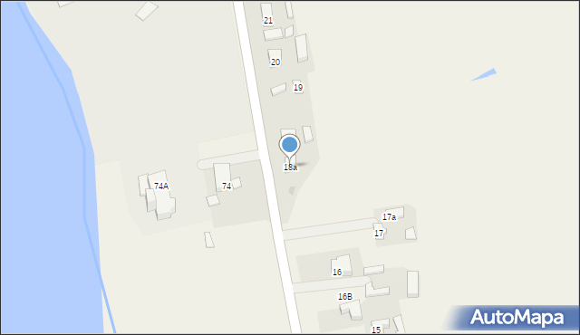 Wąsosze, Wąsosze, 18a, mapa Wąsosze