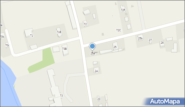 Wąsosze, Wąsosze, 25a, mapa Wąsosze