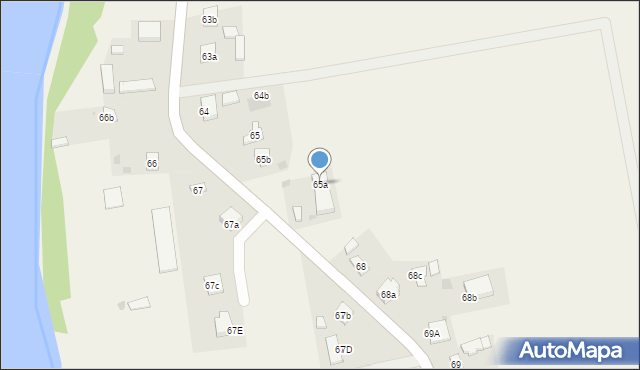 Wąsosze, Wąsosze, 65a, mapa Wąsosze