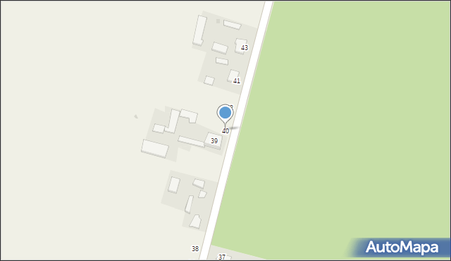 Wasylów, Wasylów, 40, mapa Wasylów