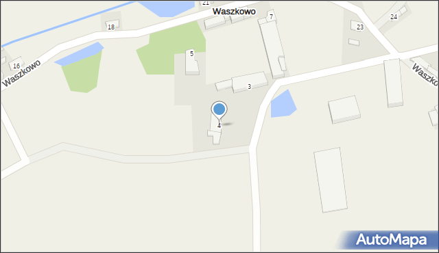 Waszkowo, Waszkowo, 4, mapa Waszkowo