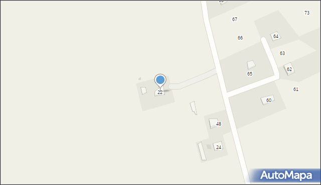 Waszulki, Waszulki, 22, mapa Waszulki