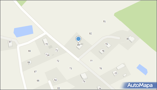 Waszulki, Waszulki, 83, mapa Waszulki