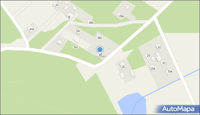 Watraszew, Watraszew, 38A, mapa Watraszew