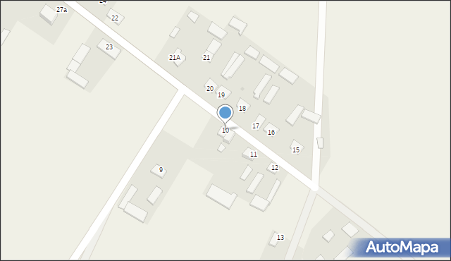 Wawrowo, Wawrowo, 10, mapa Wawrowo