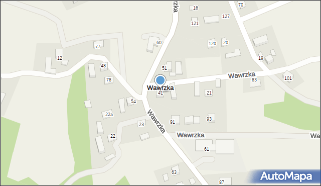 Wawrzka, Wawrzka, 41, mapa Wawrzka