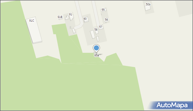 Wawrzyszów, Wawrzyszów, 60a, mapa Wawrzyszów