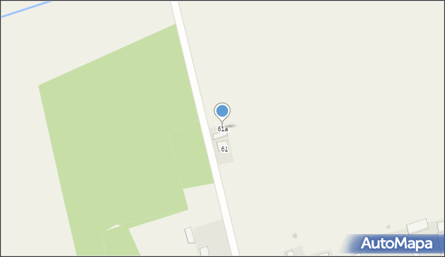 Wawrzyszów, Wawrzyszów, 61a, mapa Wawrzyszów