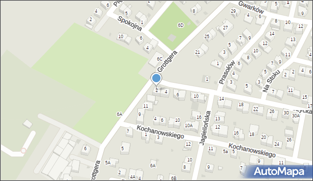 Wieliczka, Warzycka, 2, mapa Wieliczka