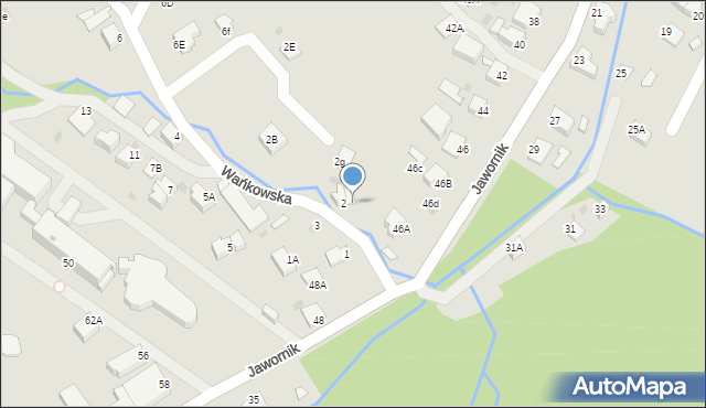Wisła, Wańkowska, 2a, mapa Wisła