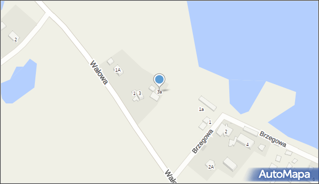 Wiślinka, Wałowa, 3a, mapa Wiślinka