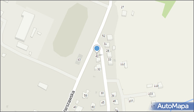 Wojnicz, Warszawska, 41, mapa Wojnicz