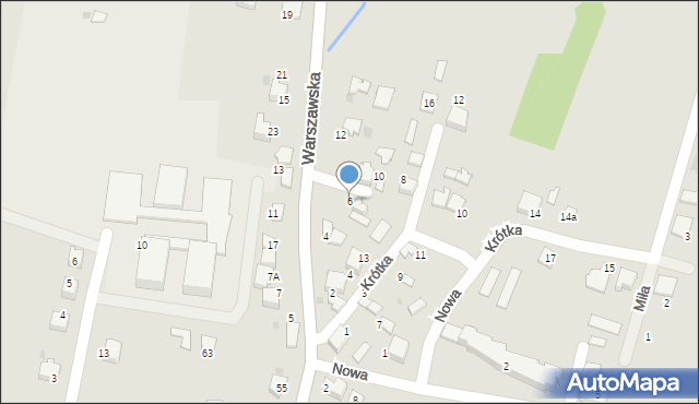 Wojnicz, Warszawska, 6, mapa Wojnicz