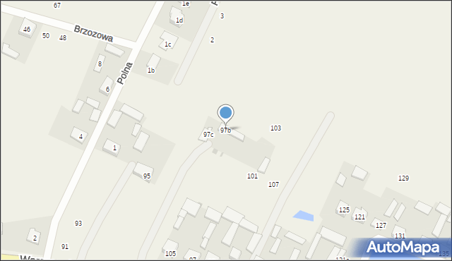 Wola Rasztowska, Warszawska, 97b, mapa Wola Rasztowska