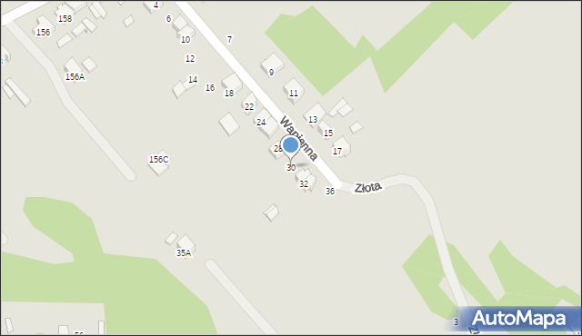 Zawiercie, Wapienna, 30, mapa Zawiercie