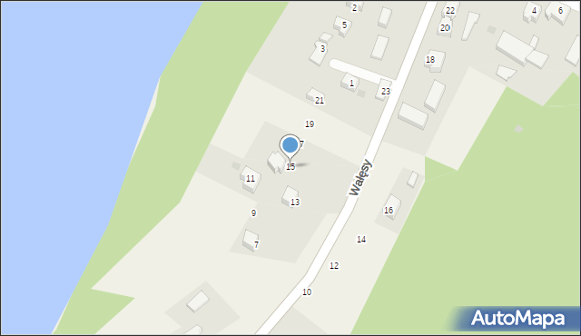 Zgorzałe, Wałęsy Lecha, 15, mapa Zgorzałe