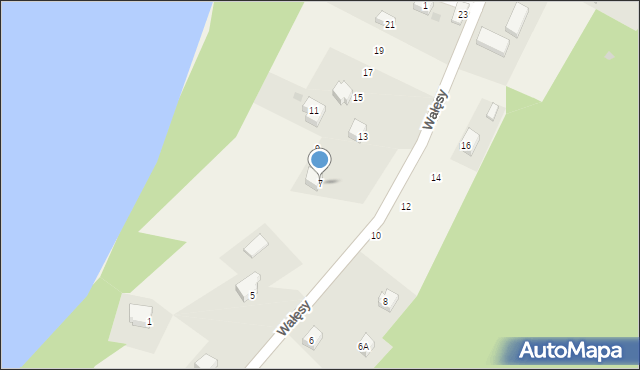 Zgorzałe, Wałęsy Lecha, 7, mapa Zgorzałe