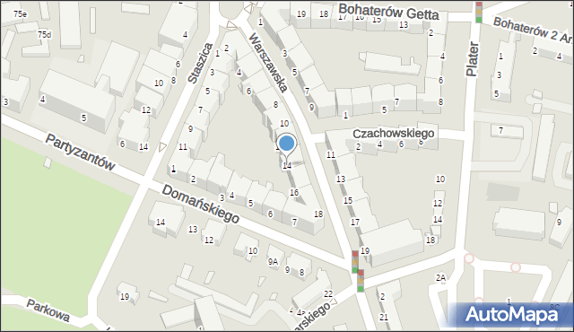 Zgorzelec, Warszawska, 14, mapa Zgorzelec