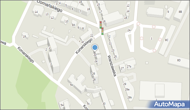 Zgorzelec, Warszawska, 22, mapa Zgorzelec